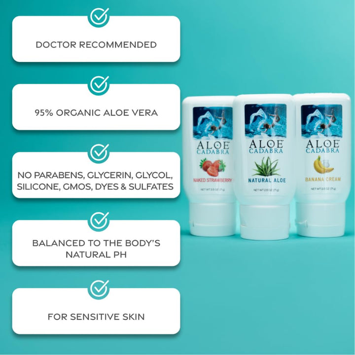 Aloe Cadabra Organic Natural Water Based Lube