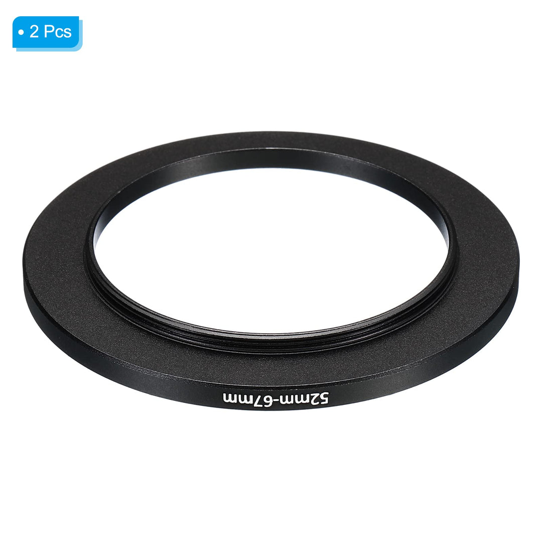 PATIKIL Step Up Ring, Black, 2 Count
