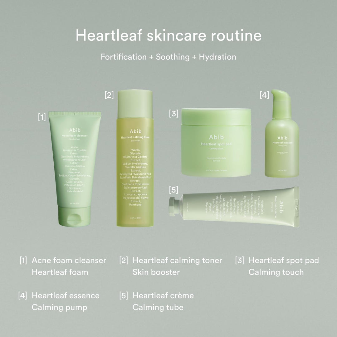 Abib Acne Heartleaf Foam Cleanser, 150 ml