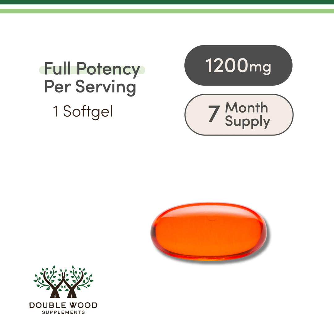 Double Wood Supplements Phosphatidylcholine, 1200 mg, 210 Count