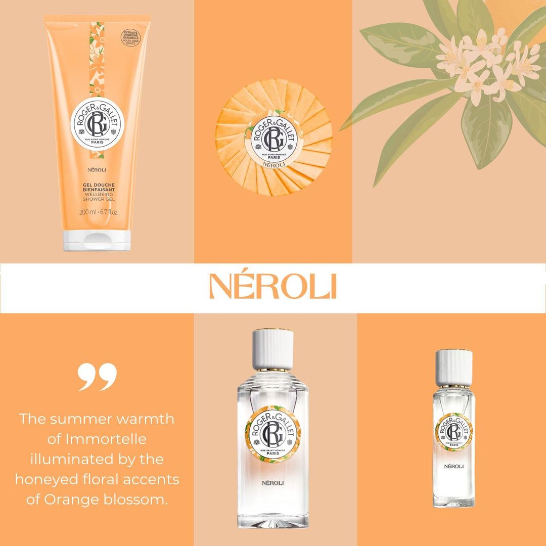 ROGER & GALLET Neroli Wellbeing Soap, 100 g