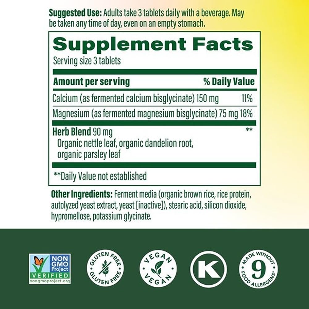 Megafood Calcium Magnesium, 90 Count