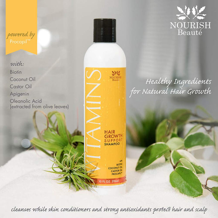 Nourish Beaute Hair Loss Shampoo, 10 fl oz