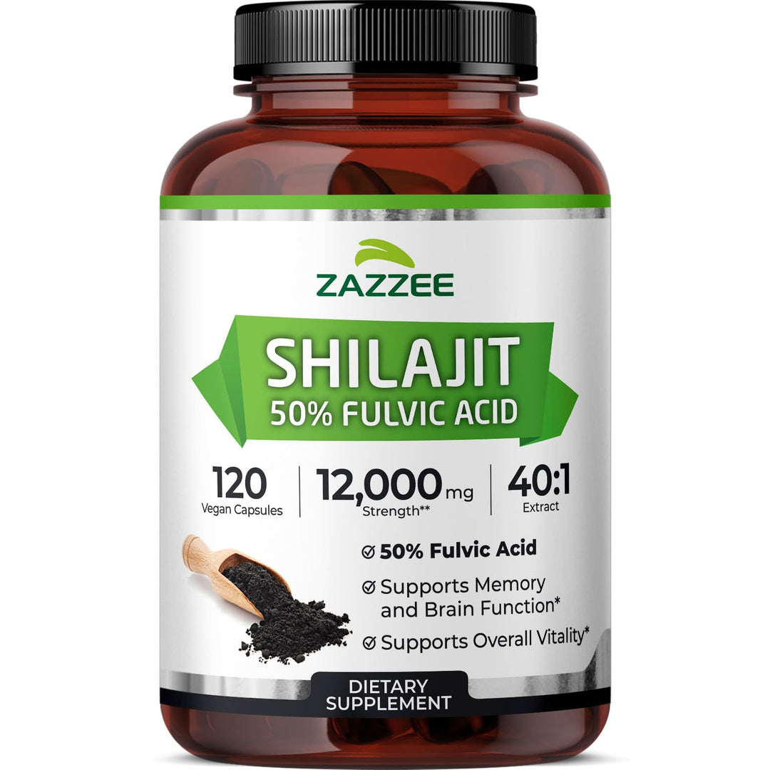 Zazzee Himalayan Shilajit 40:1 Extract, 50% Fulvic Acid