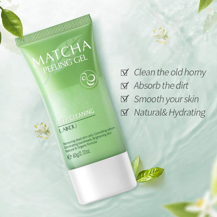 MIESCHER Matcha Facial Scrub Exfoliator Gel