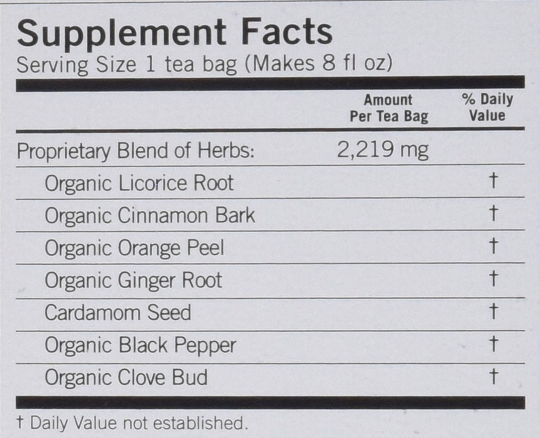 Yogi Egyptian Licorice Tea, 16 Count, Pack of 3