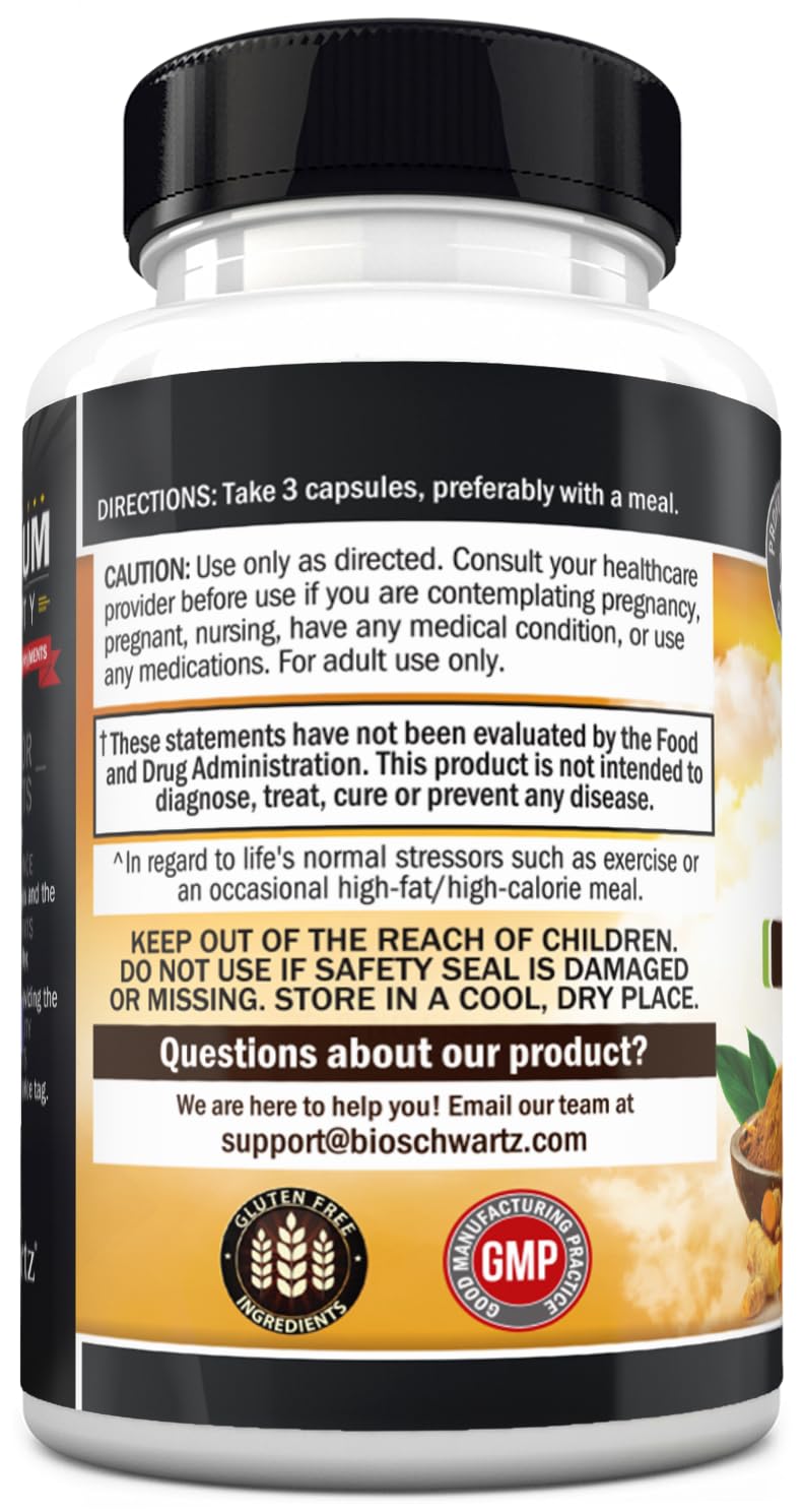 BioSchwartz Turmeric Curcumin, 1500mg