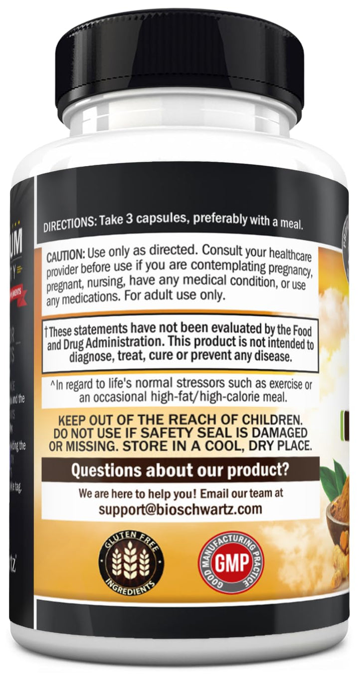 BioSchwartz Turmeric Curcumin, 1500mg