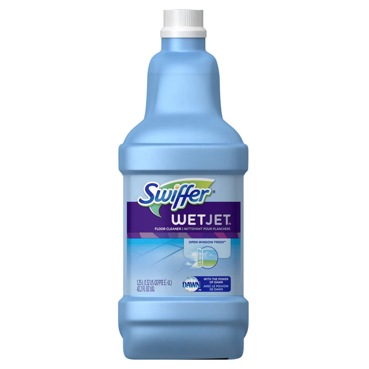 Swiffer WetJet Multi Purpose Solution, Open Window Fresh, 42.2 fl oz