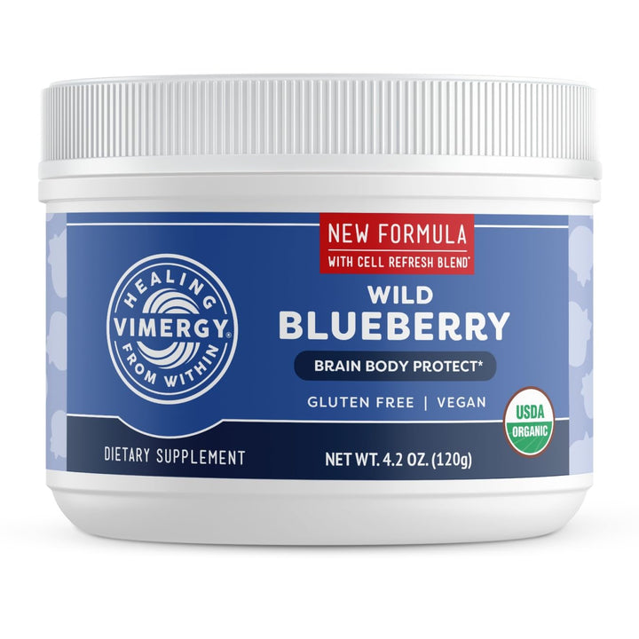 Vimergy Wild Blueberry Supplement Powder, 120 g