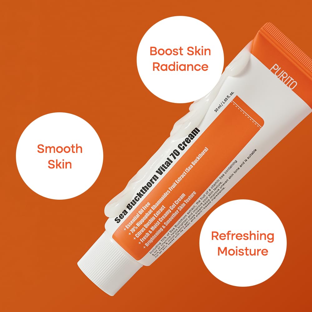 Purito Sea Buckthorn Vital 70 Cream, 50 ml