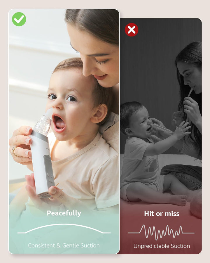 GROWNSY Electric Nasal Aspirator, 3 Count