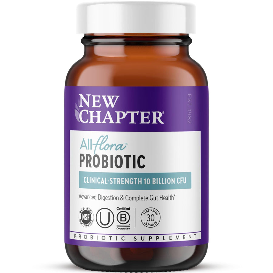 New Chapter All-Flora Probiotic Supplement, 30 Count
