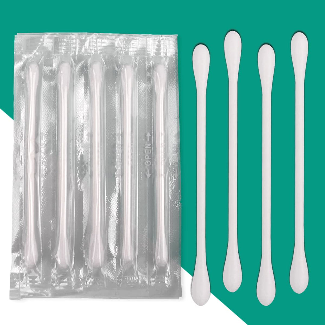 HQSLsund Cotton Swabs, Double Round End, 200 Count