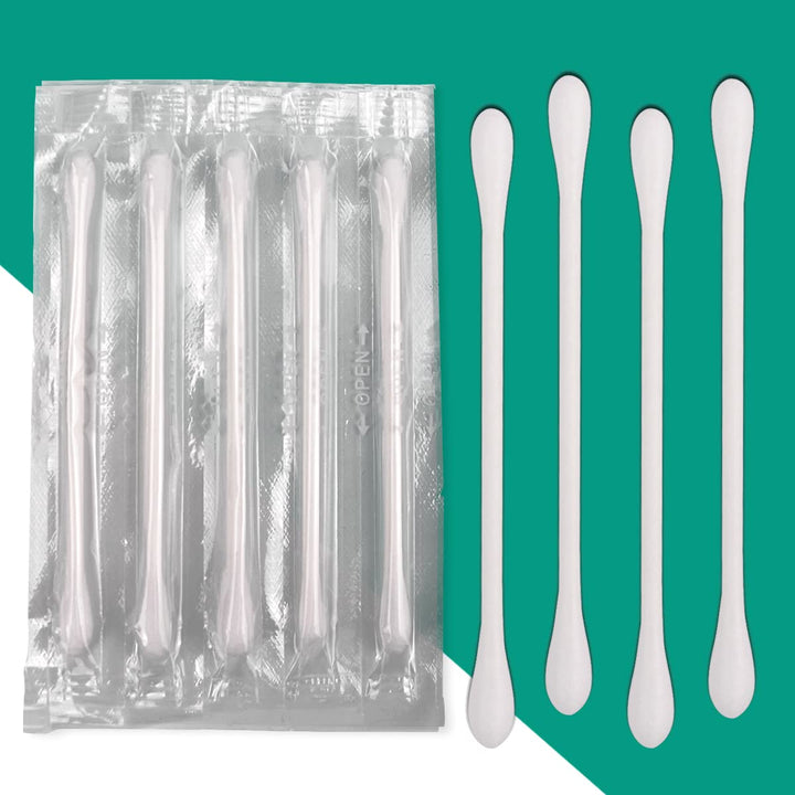 HQSLsund Cotton Swabs, Double Round End, 200 Count