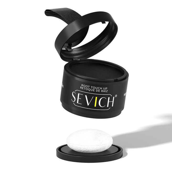 SEVICH Hair Line Powder, Black, 4 g