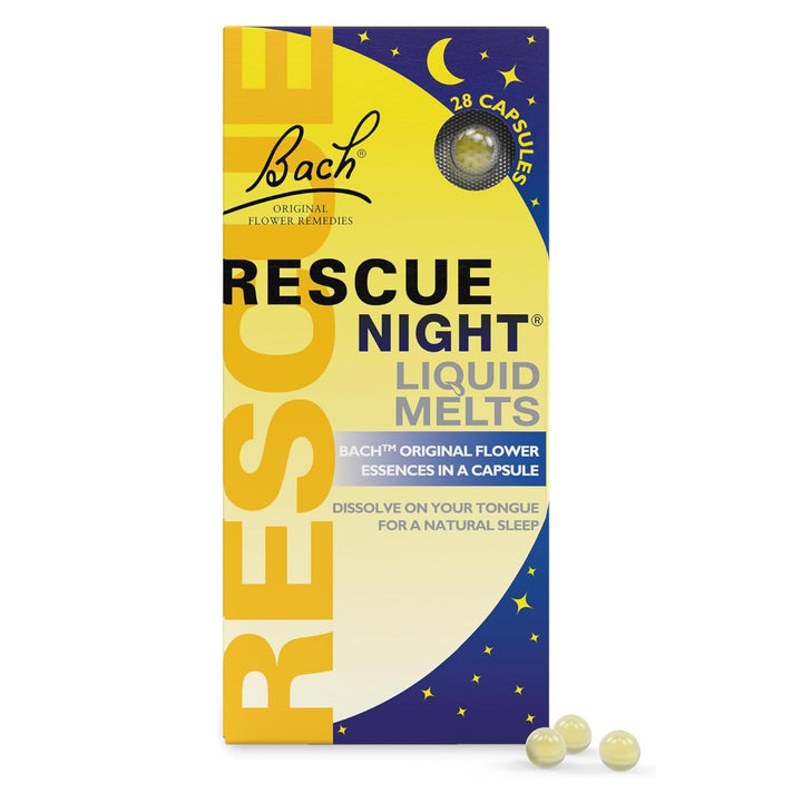 RESCUE Sleep Liquid Melts, Natural Orange Vanilla, 28 Count