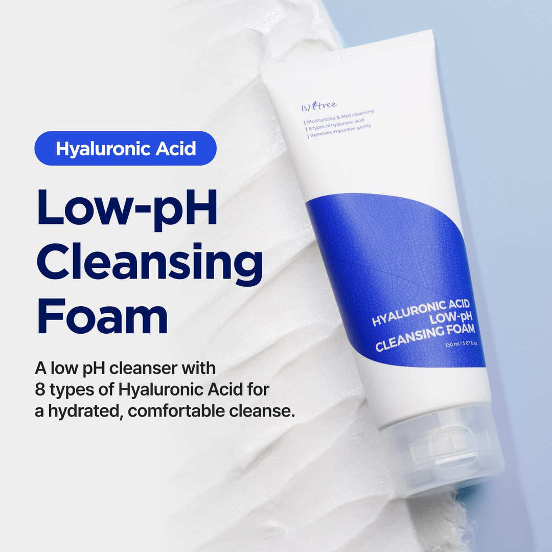 IsNtree Hyaluronic Acid Low pH Cleansing Foam, 150 ml