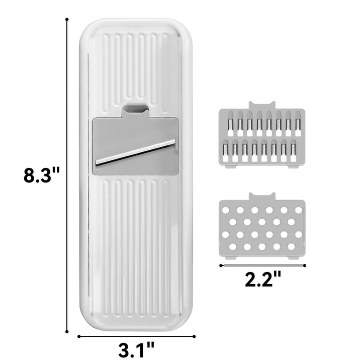 Badelite Mini Garlic Slicer, Multi-Functional Mandoline