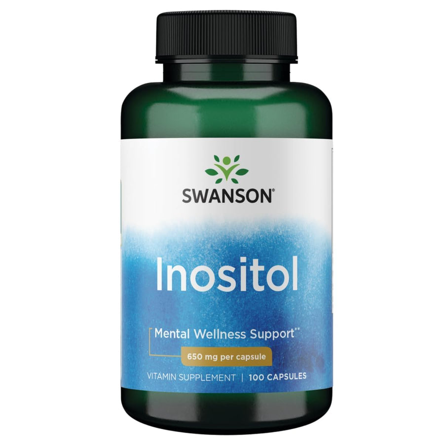 Swanson Inositol, 650 mg, 100 Count