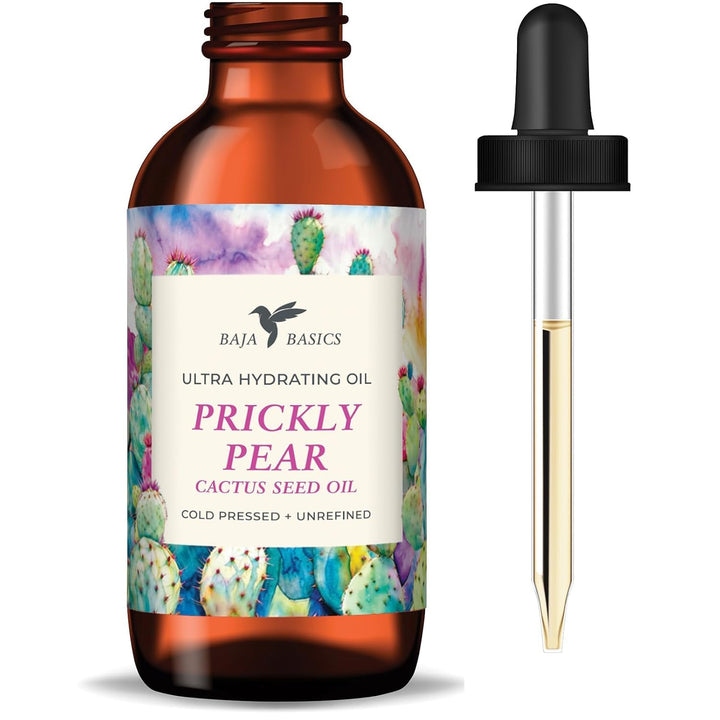 Baja Basics Prickly Pear Seed Oil, Organic Cold-Pressed, 1 fl oz