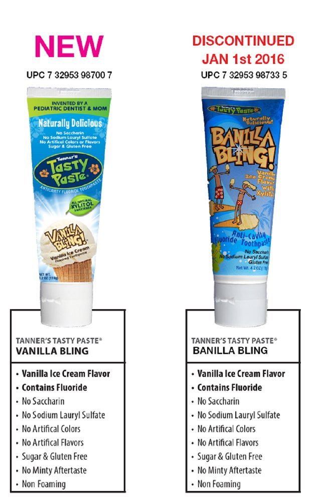 Weeping Willow Oil Co Toothpaste, Vanilla Bling, 4.2 oz
