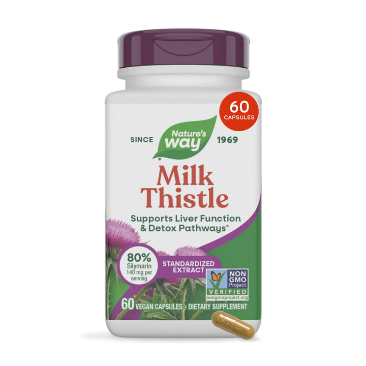 Nature's Way Milk Thistle, 60 Count