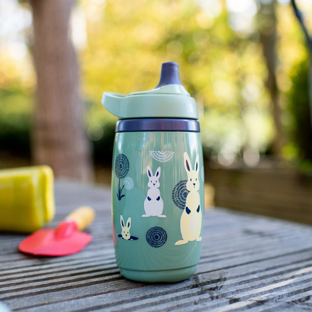 Tommee Tippee Insulated Sportee Water Bottle, Green, 266 ml