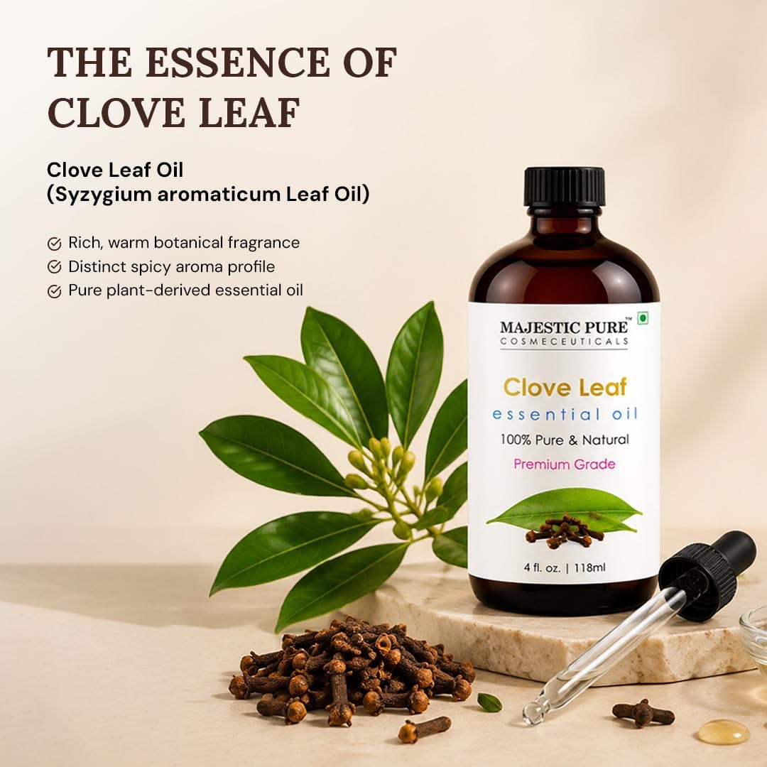 Majestic Pure Clove Essential Oil, 4 fl oz