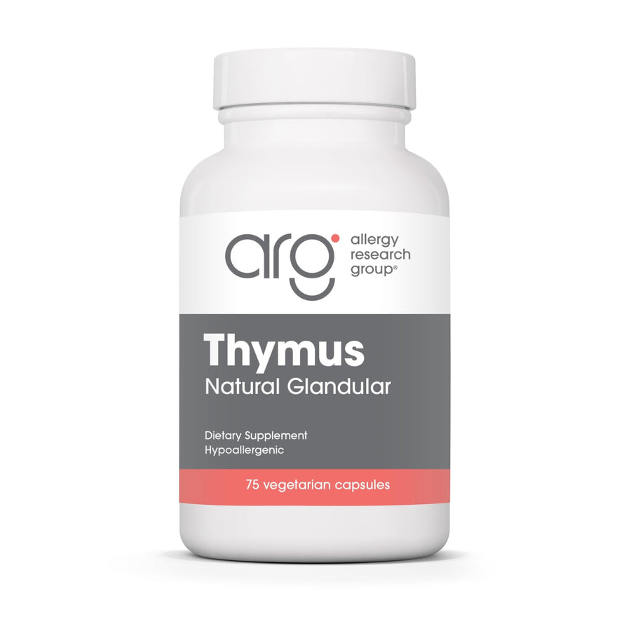 Allergy Research Group Thymus Glandular Supplement, 75 Count