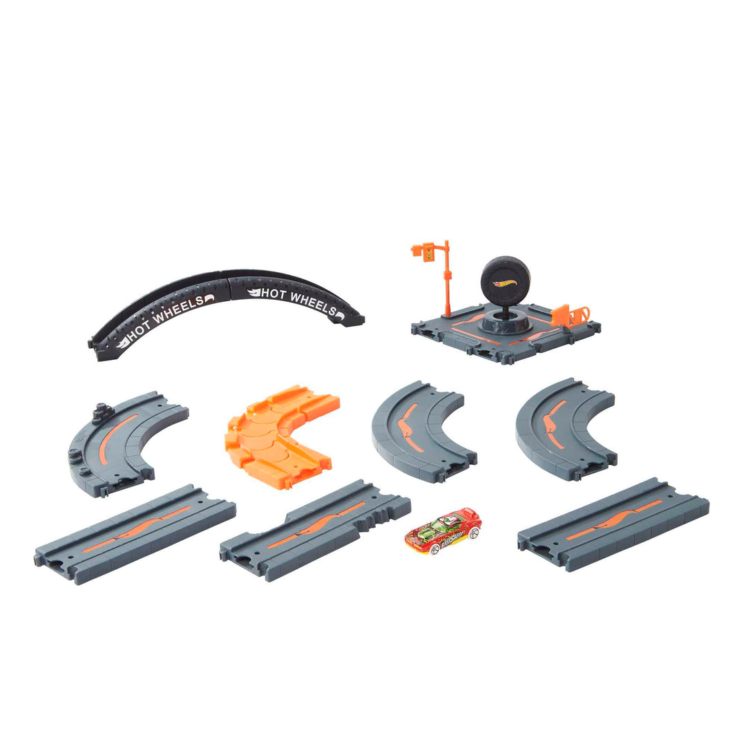 Mattel Hot Wheels City Track Pack, 10 Count