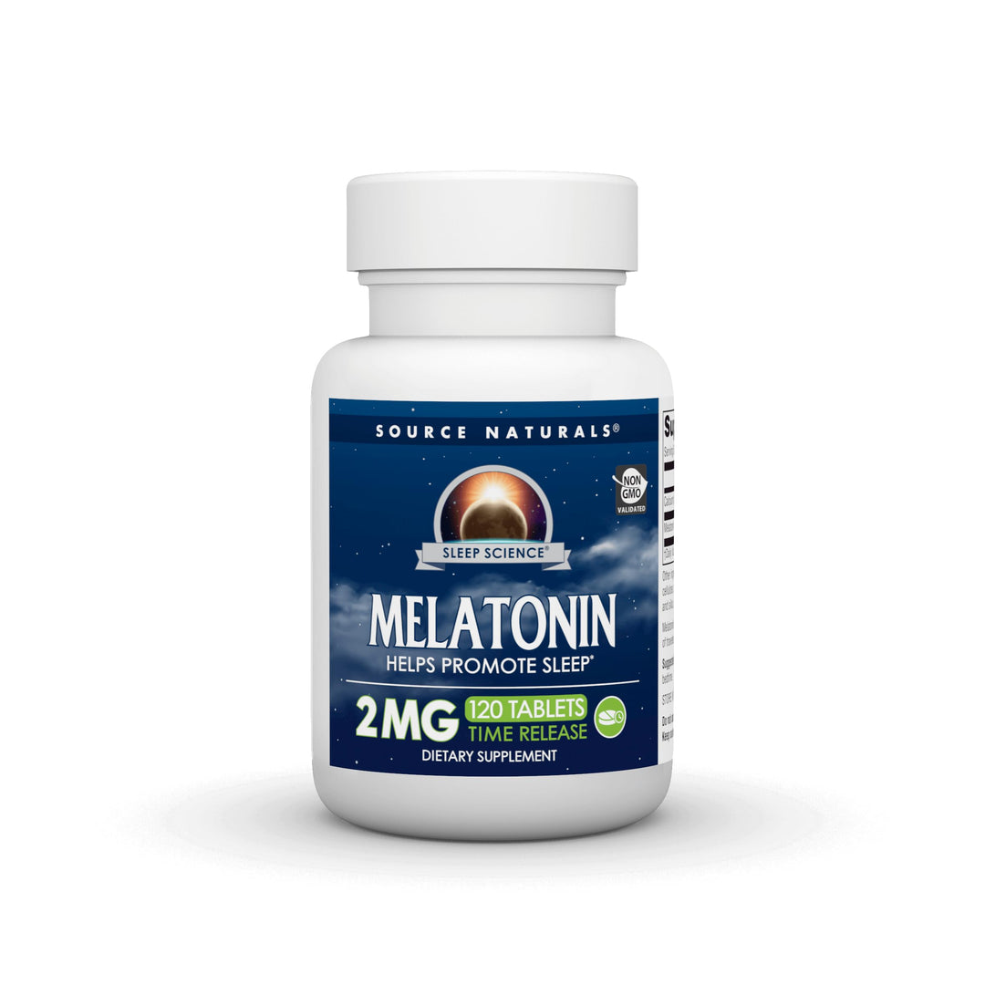 Source Naturals Melatonin, 2 mg, 120 Count