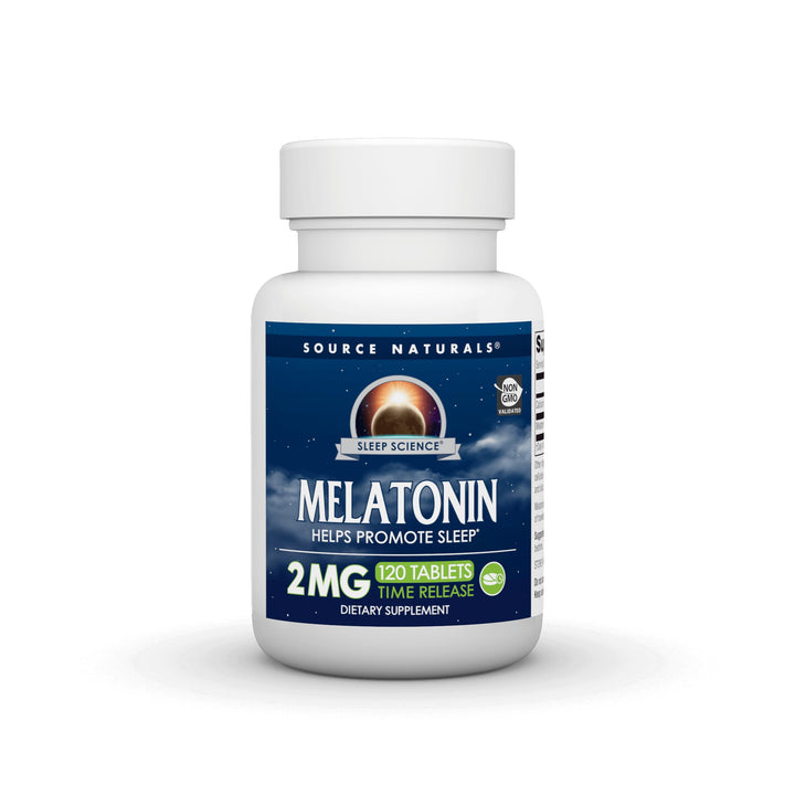 Source Naturals Melatonin, 2 mg, 120 Count