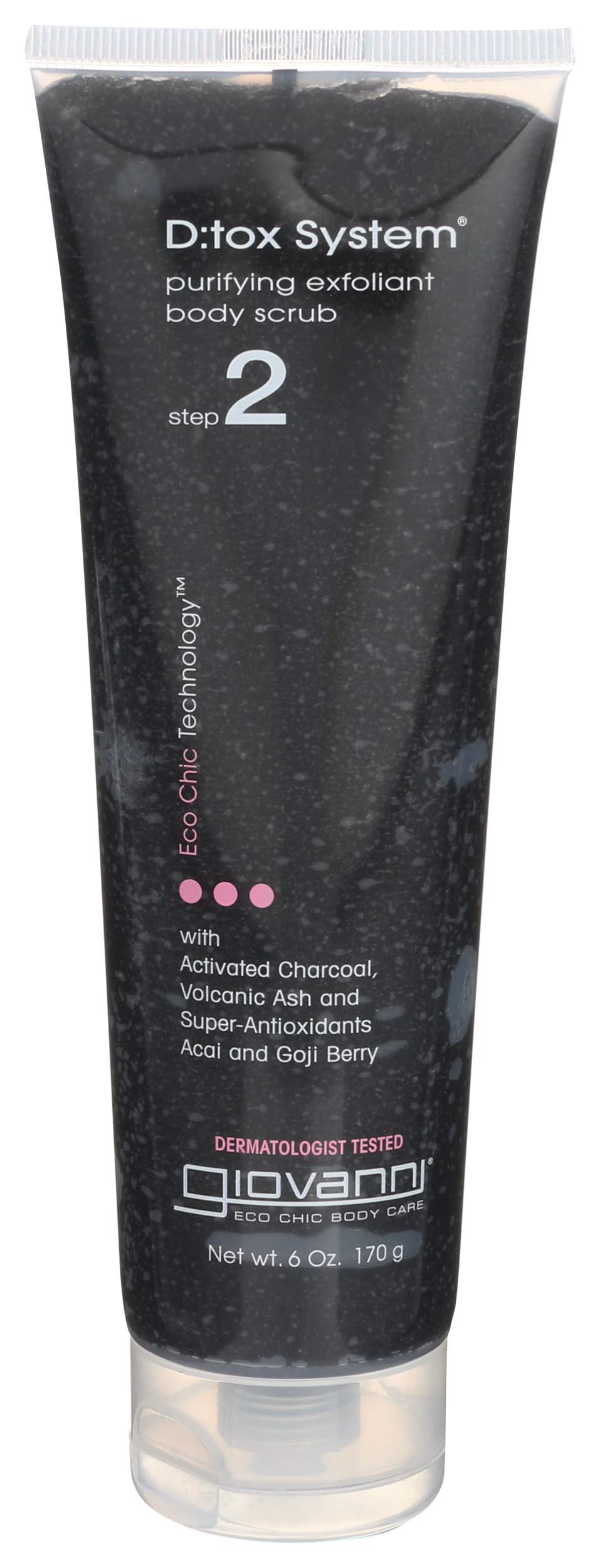 Giovanni D:tox System Purifying Body Scrub, 6 fl oz