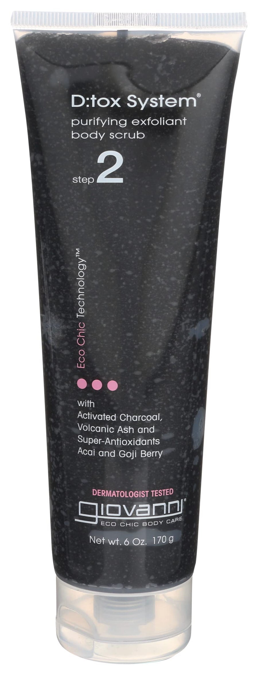 Giovanni D:tox System Purifying Body Scrub, 6 fl oz
