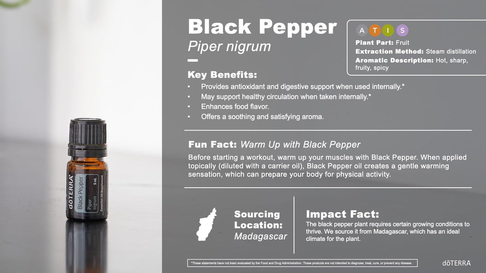 doTERRA Black Pepper Essential Oil