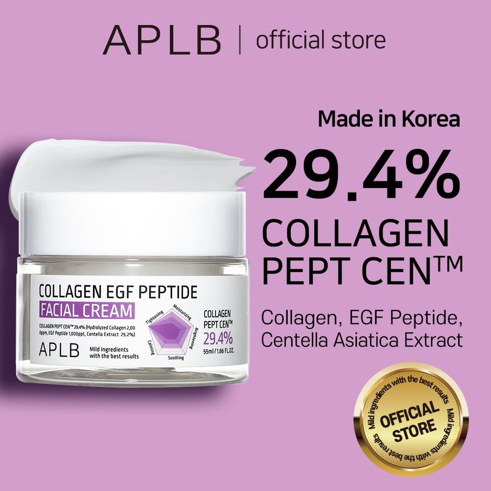 APLB Collagen EGF Peptide Facial Cream, 1.86 fl oz