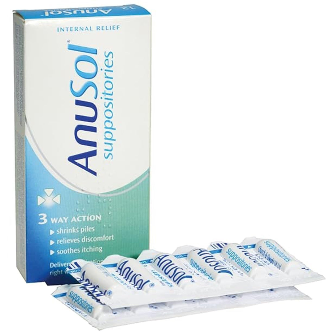 Anusol Haemorrhoid Treatment Suppositories, 24 Count