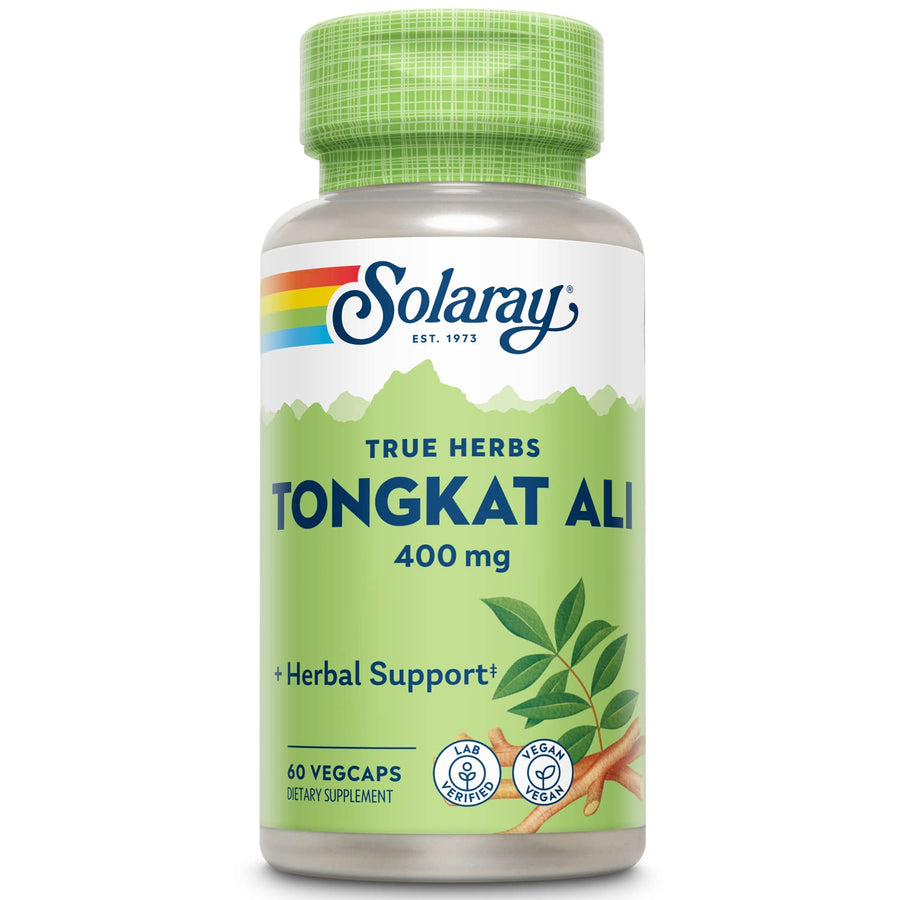 SOLARAY Tongkat Ali, 400 mg, 60 Count