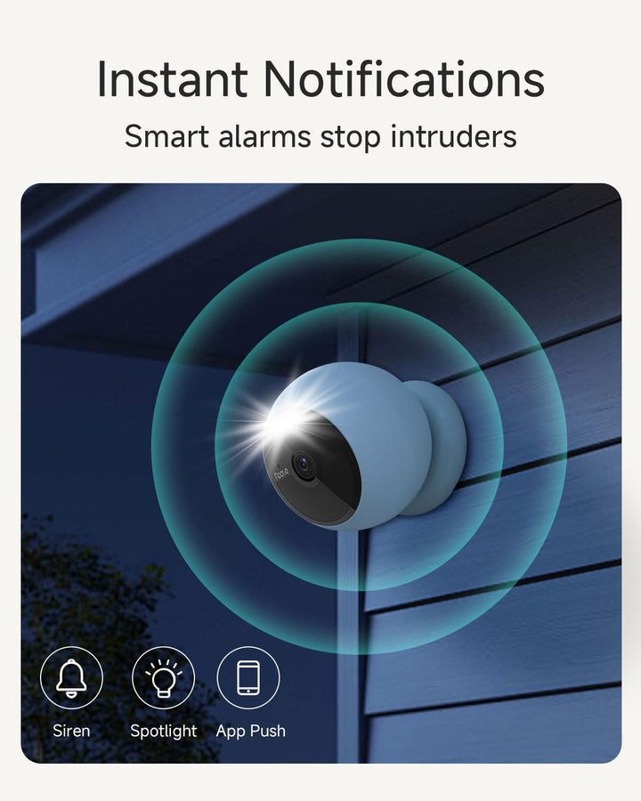 Noorio Wireless Security Camera B210SE, 2K, 32GB