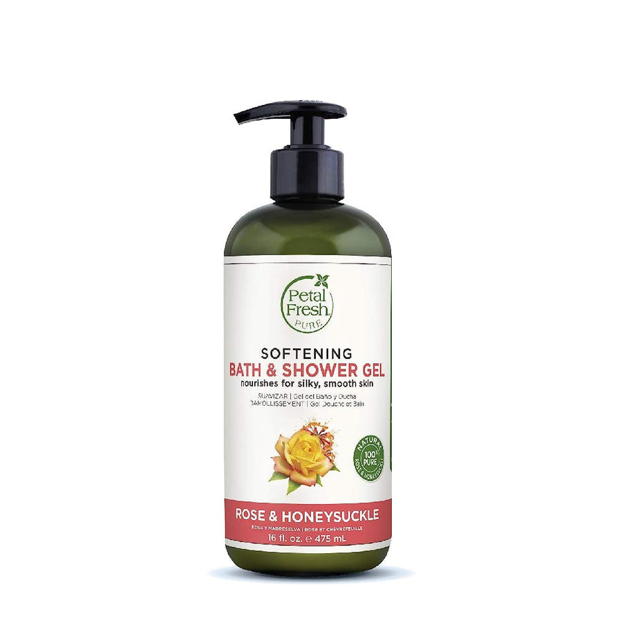 Bio Creative Lab Bath and Shower Gel, Rose and Honeysuckle, 16 oz