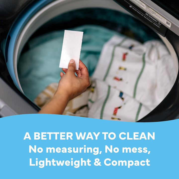Tru Earth Laundry Detergent Sheets, Fresh Linen, 32 Count