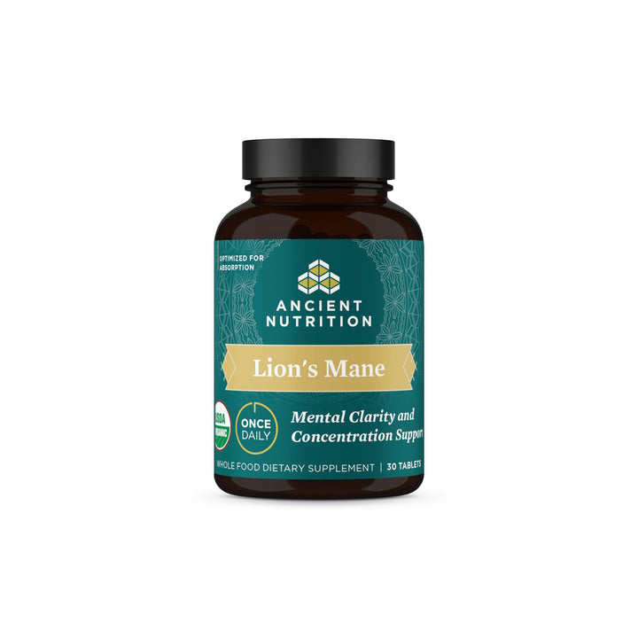 Ancient Nutrition Lion's Mane Mushroom Tablets