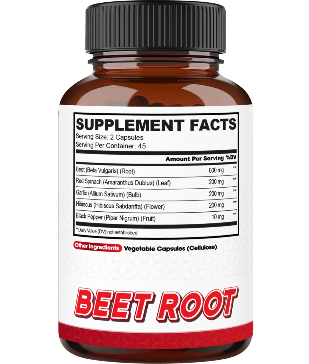 agobi Beet Root Capsules, 12100 mg, 90 Count