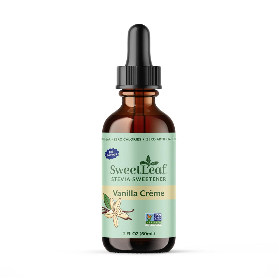SweetLeaf Stevia Drops Liquid Sweetener, Vanilla Creme, 2 fl oz