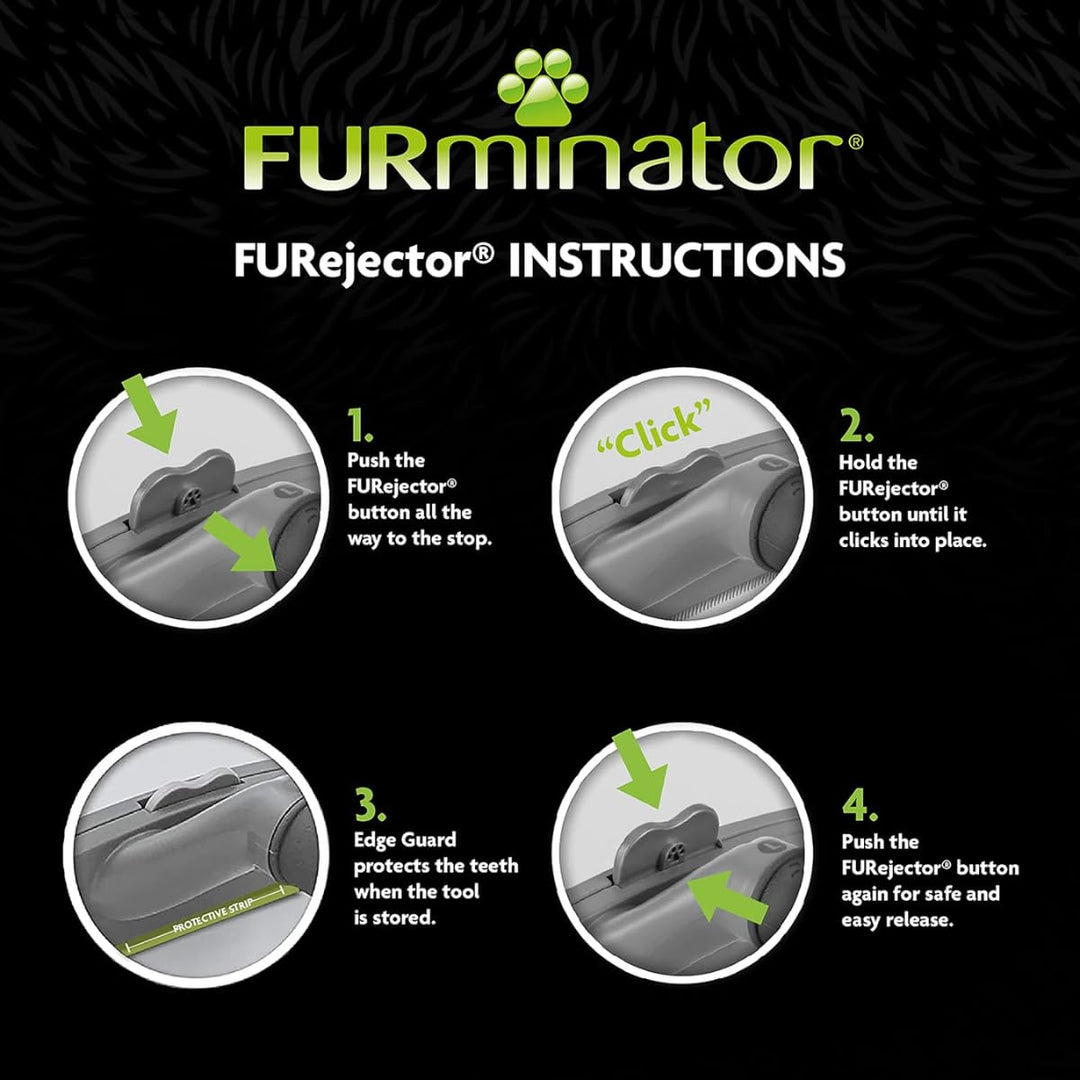 FURminator Undercoat deShedding Tool, Large Short Hair Dogs, 23-41 kg