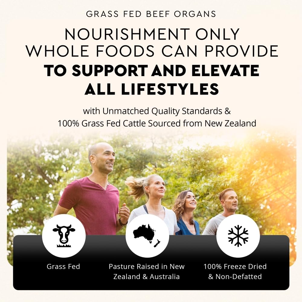 Ancestral Supplements Grass Fed Beef Organs