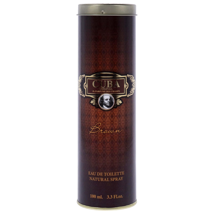Cuba Brown Eau de Toilette Spray, 3.3 fl oz