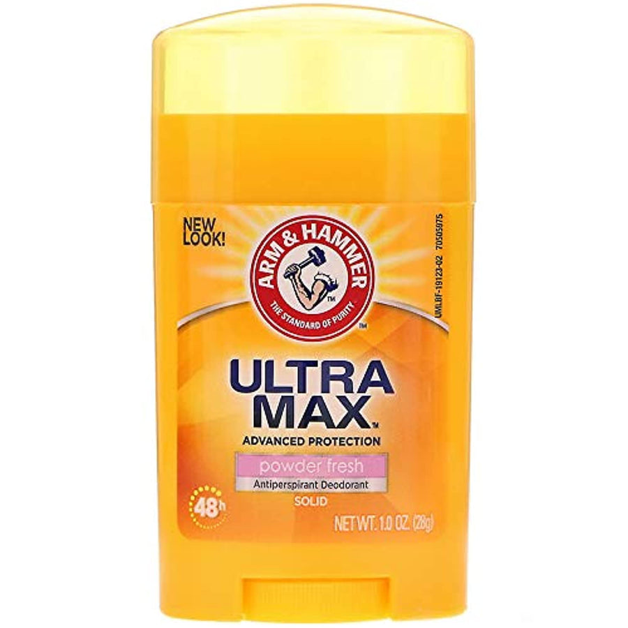 ARM & HAMMER Ultramax Solid Antiperspirant Deodorant, 28 g