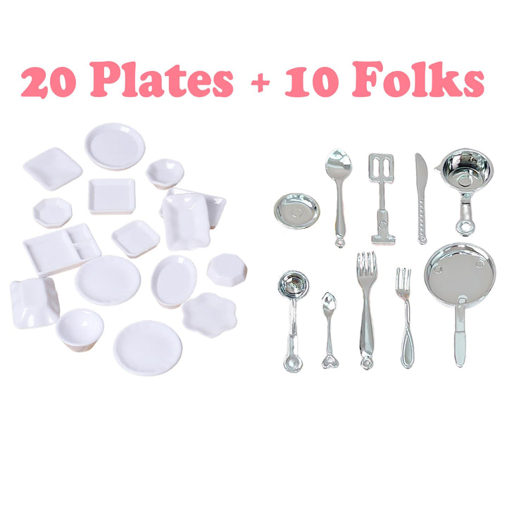 HOLABONITA Miniature Food and Drink Bottles, 150 Count